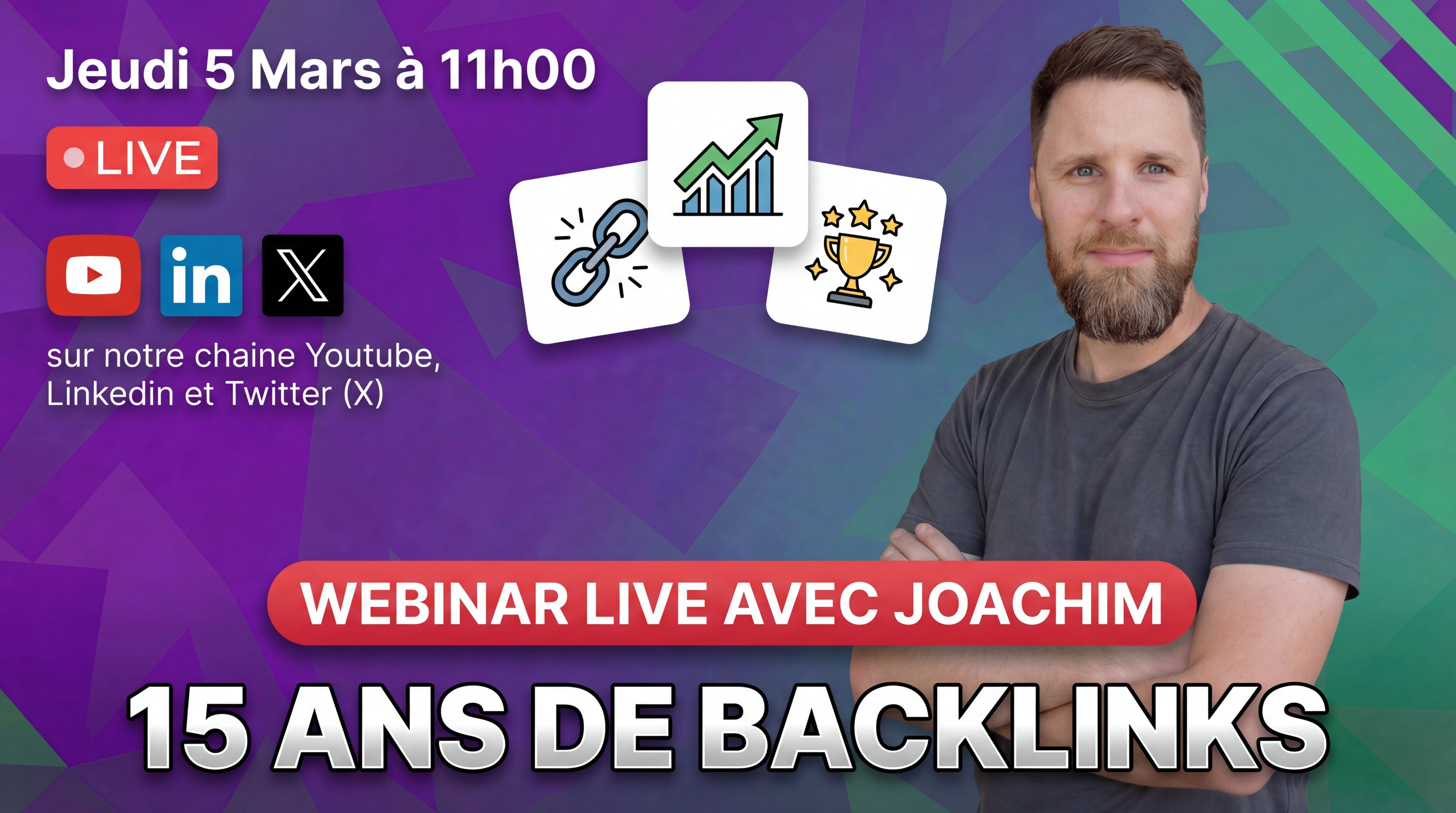 15 ans de backlinks — Retour d'expérience avec Joachim